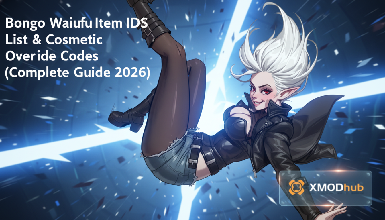 Bongo Waifu Item IDs List & Cosmetic Override Codes (Complete Guide 2026)