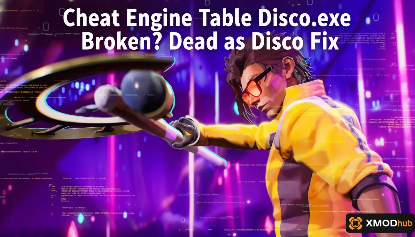 Cheat Engine Table Disco.exe Broken? Dead as Disco Fix