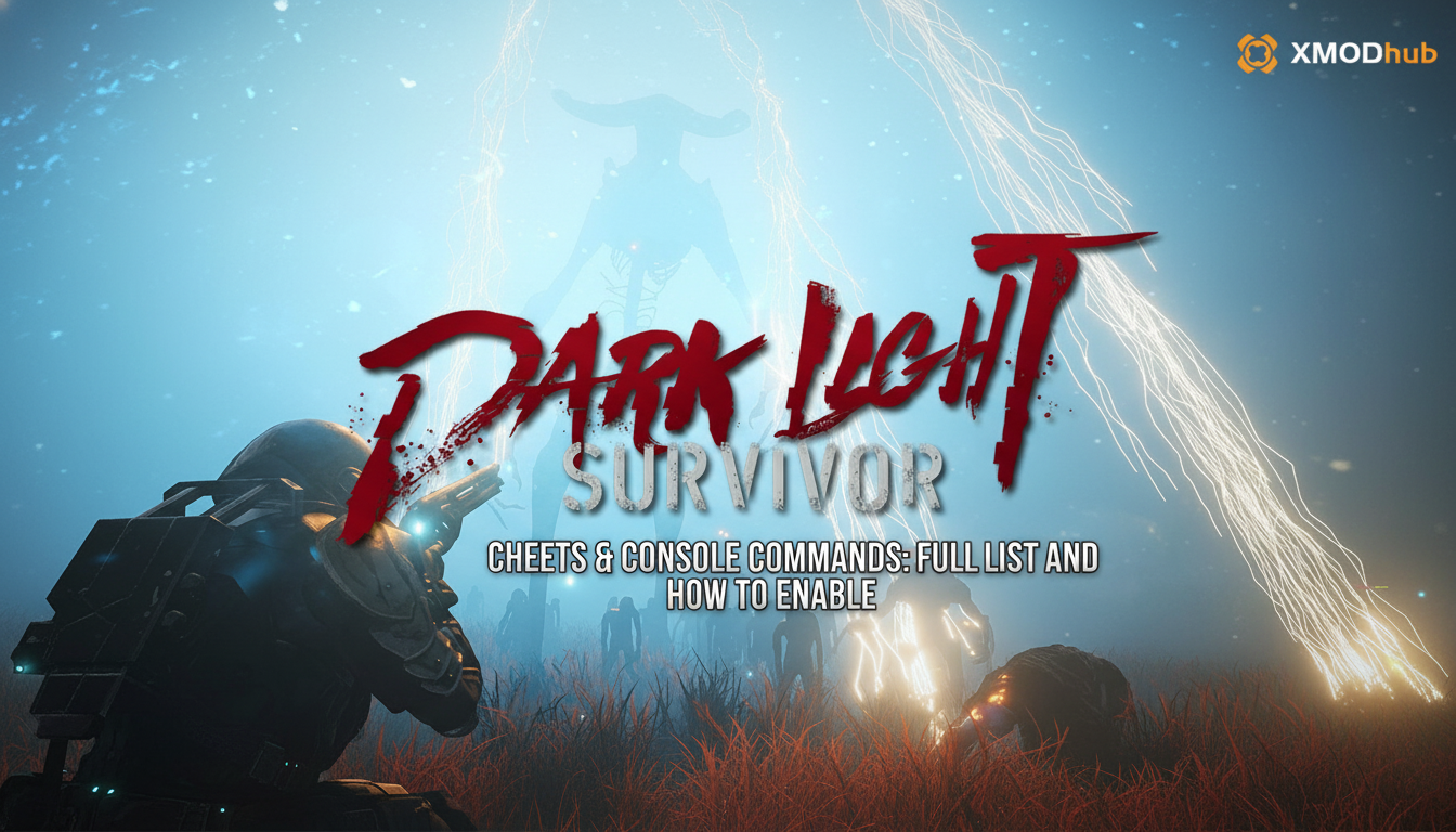 Dark Light: Survivor Cheats & Console Commands: Full List and How to Enable (2026)