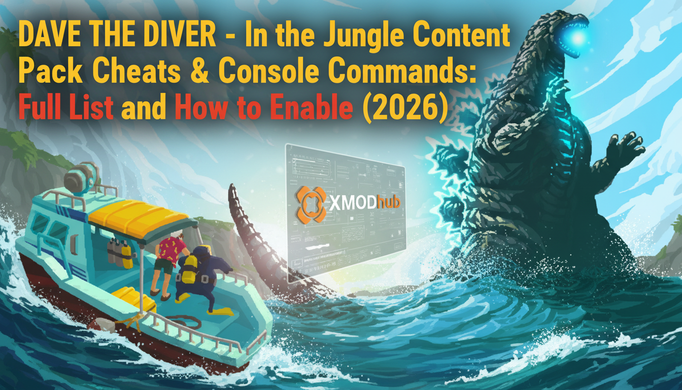 DAVE THE DIVER – In the Jungle Content Pack Cheats & Console Commands: Full List and How to Enable