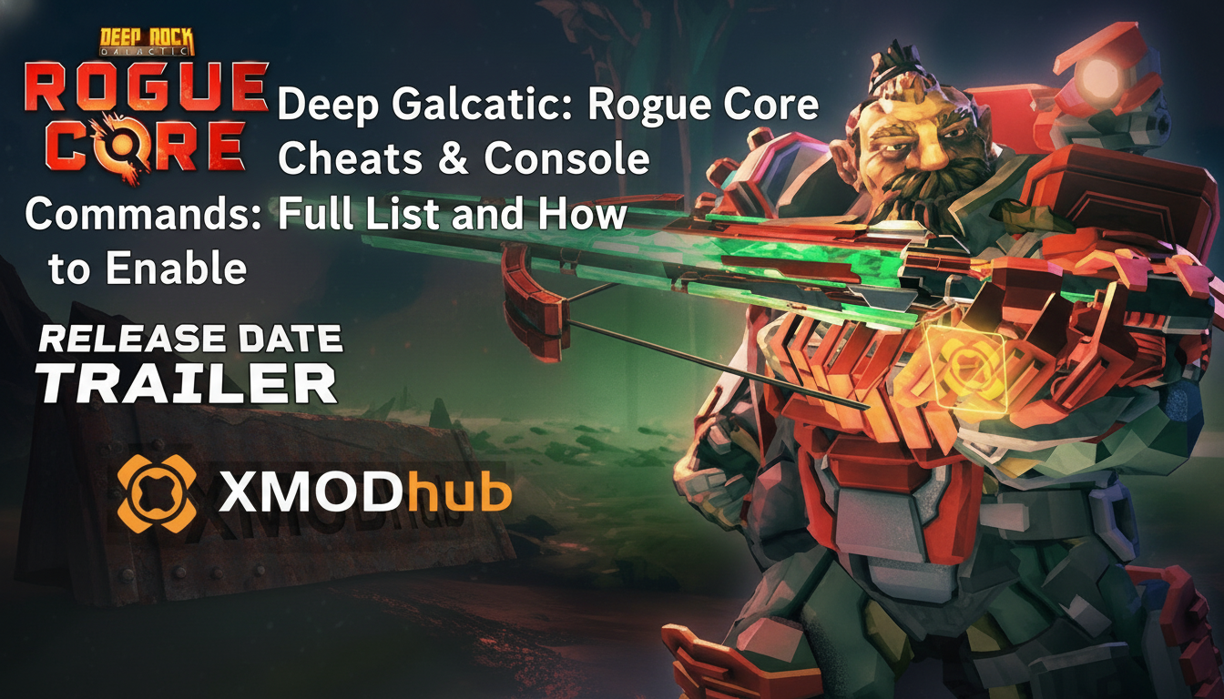 Deep Rock Galactic: Rogue Core Cheats & Console Commands: Full List and How to Enable