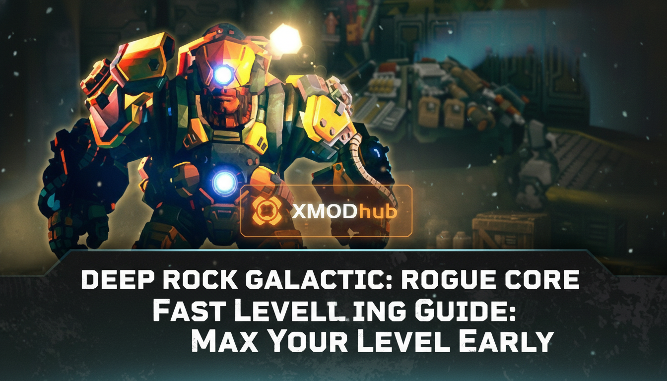 Deep Rock Galactic: Rogue Core Fast Leveling Guide: Max Your Level Early (2026)