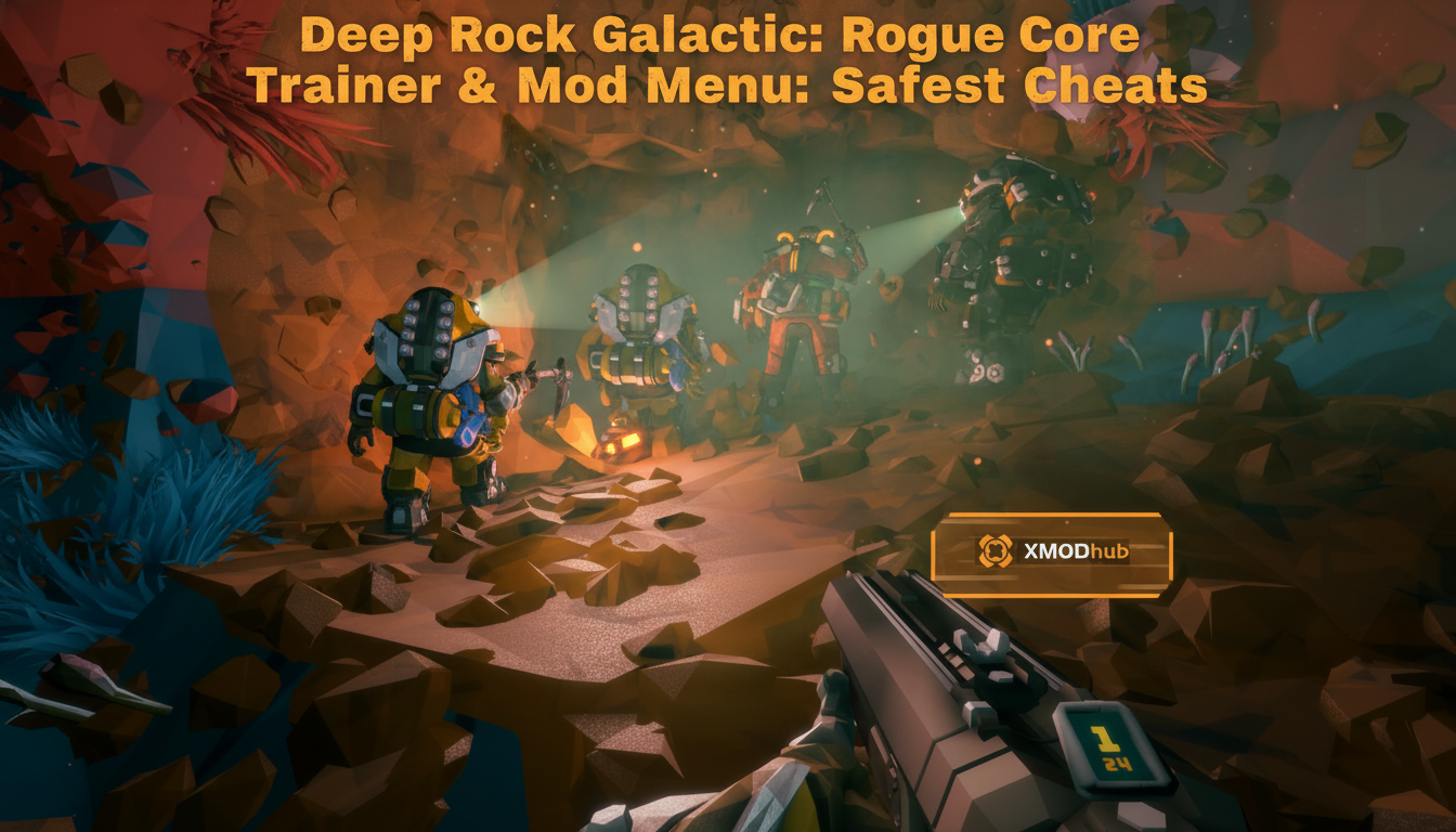 Deep Rock Galactic: Rogue Core Trainer & Mod Menu: Safest Cheats