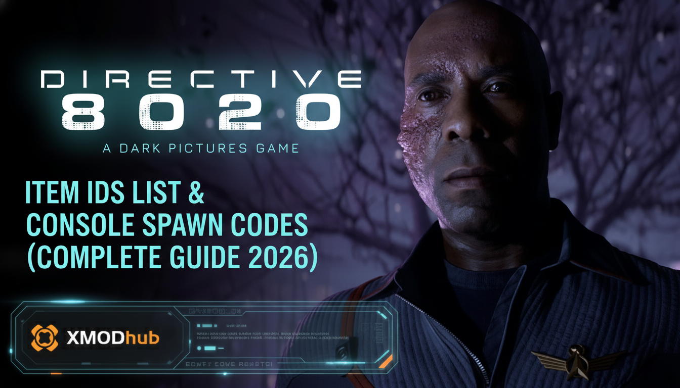 Directive 8020 Item IDs List & Console Spawn Codes (Complete Guide 2026)