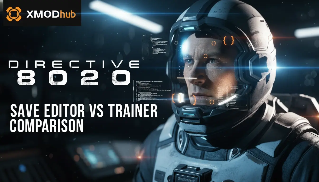 Directive 8020 Save Editor vs Trainer Comparison