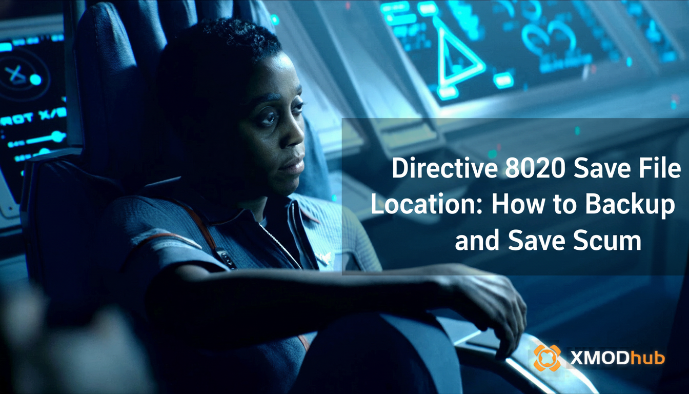 Directive 8020 Save File Location: How to Backup and Save Scum