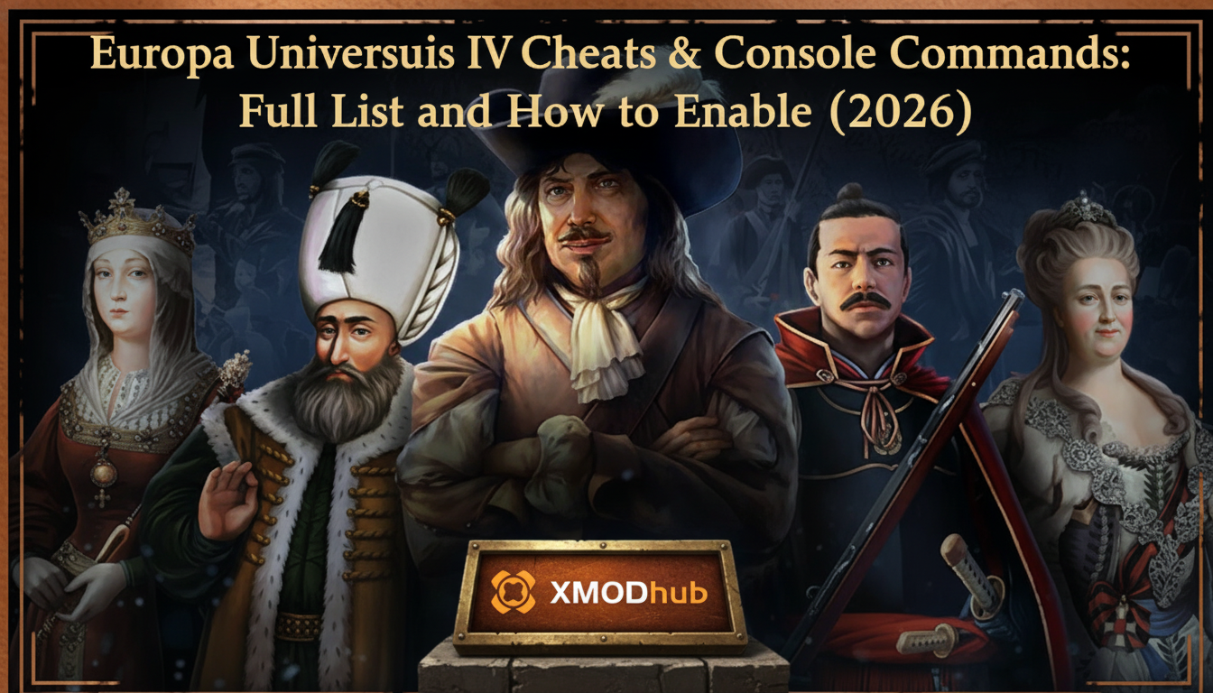 Europa Universalis IV Cheats & Console Commands: Full List and How to Enable (2026)