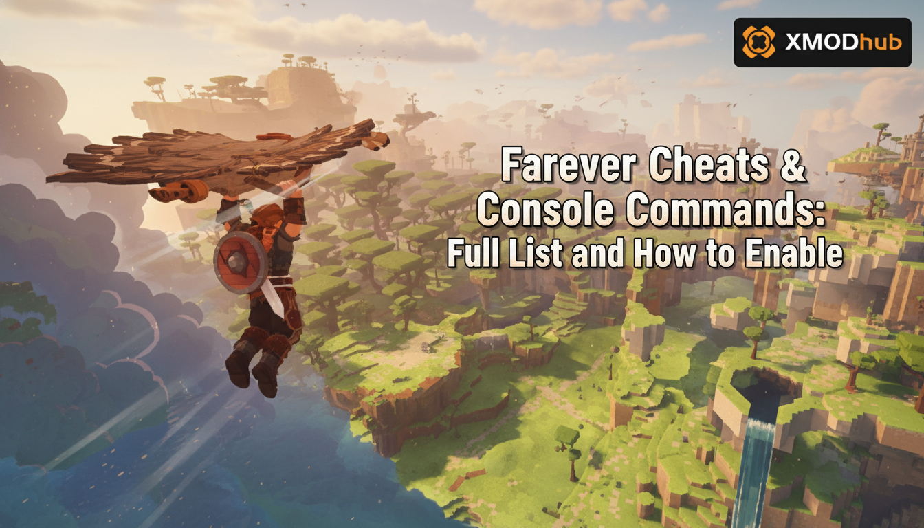 Farever Cheats & Console Commands: Full List and How to Enable