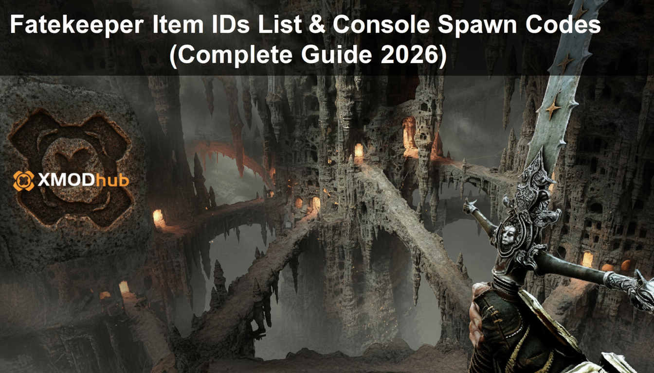 Fatekeeper Item IDs List & Console Spawn Codes (Complete Guide 2026)