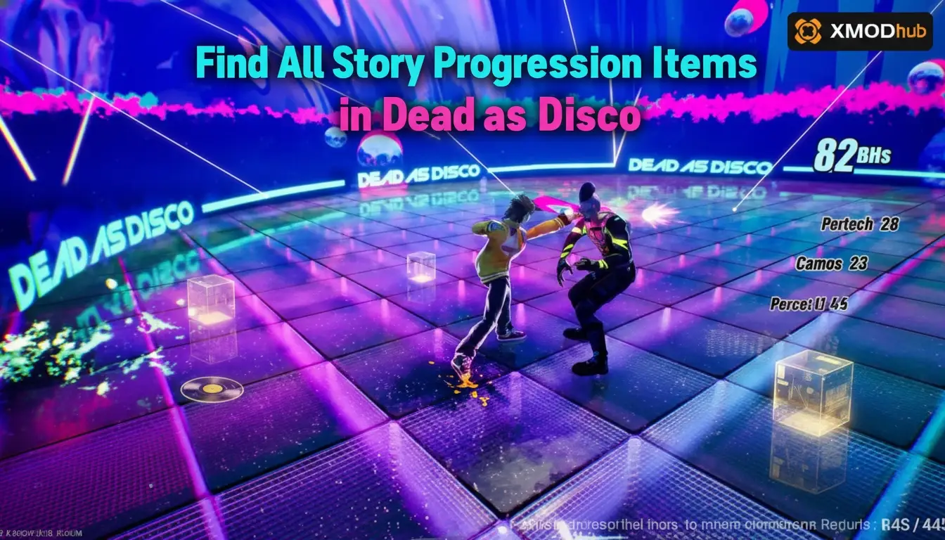 Find All Story Progression Items in Dead as Disco