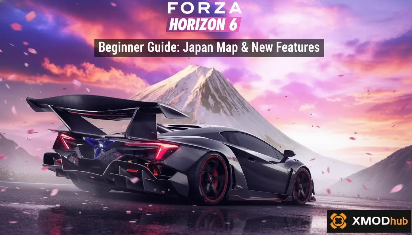 Forza Horizon 6 Beginner Guide: Japan Map & New Features