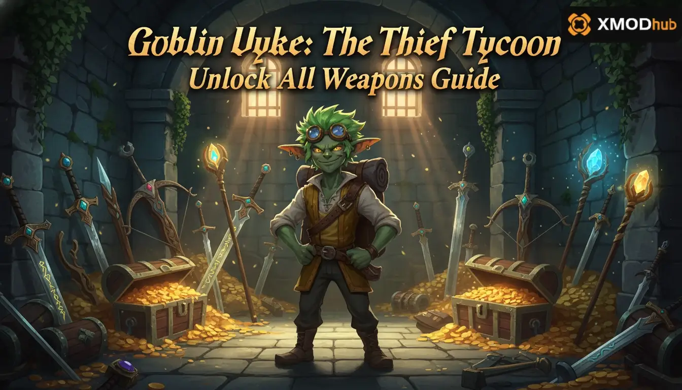 Goblin Vyke: The Thief Tycoon Unlock All Weapons Guide