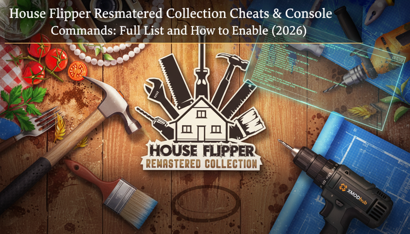 House Flipper Remastered Collection Cheats & Console Commands: Full List and How to Enable (2026)
