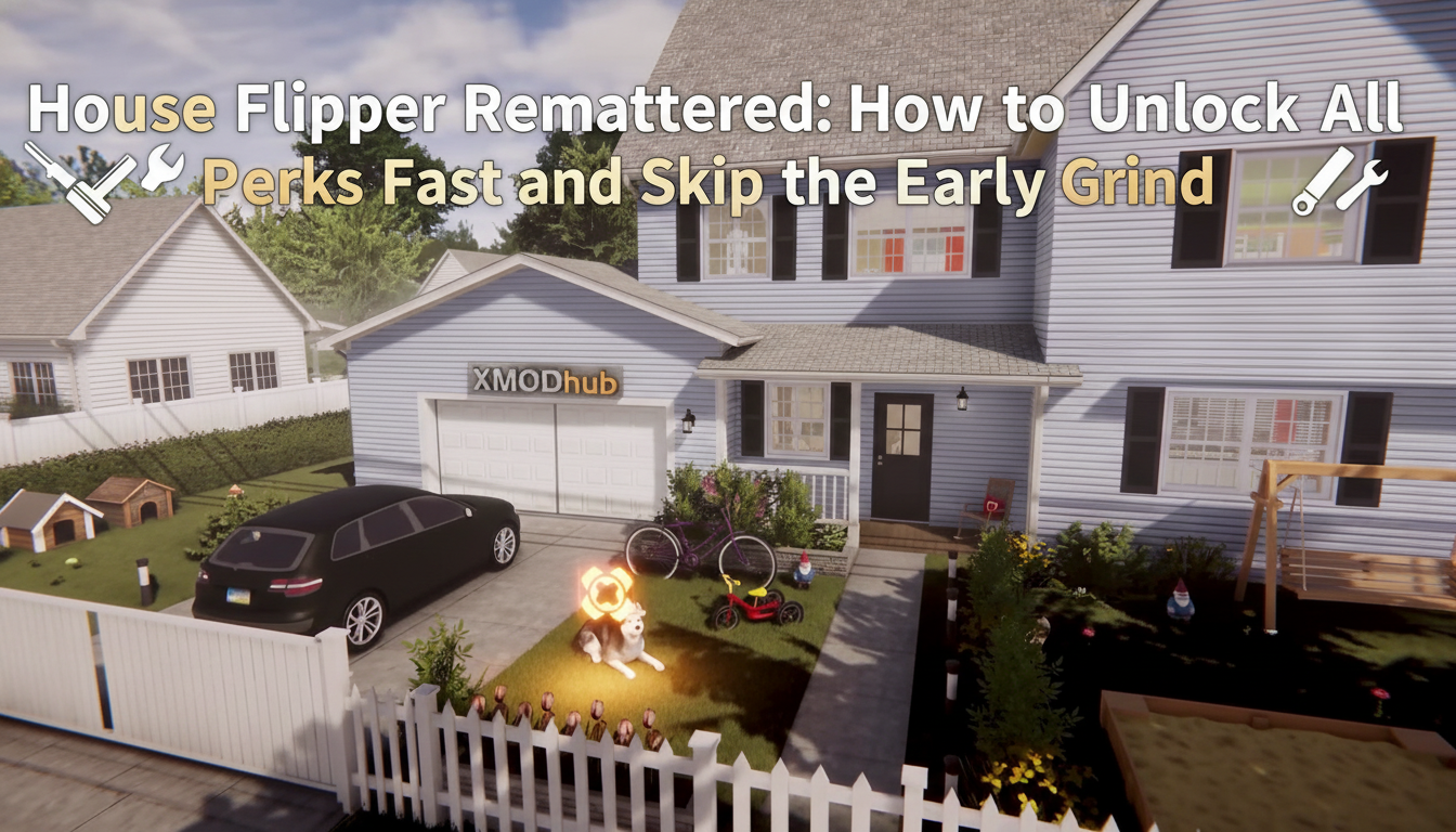 House Flipper Remastered: How to Unlock All Perks Fast and Skip the Early Grind