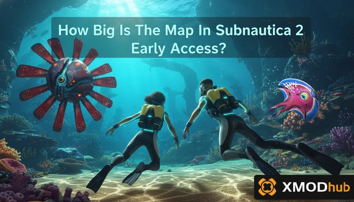How Big Is The Map In Subnautica 2 Early Access?