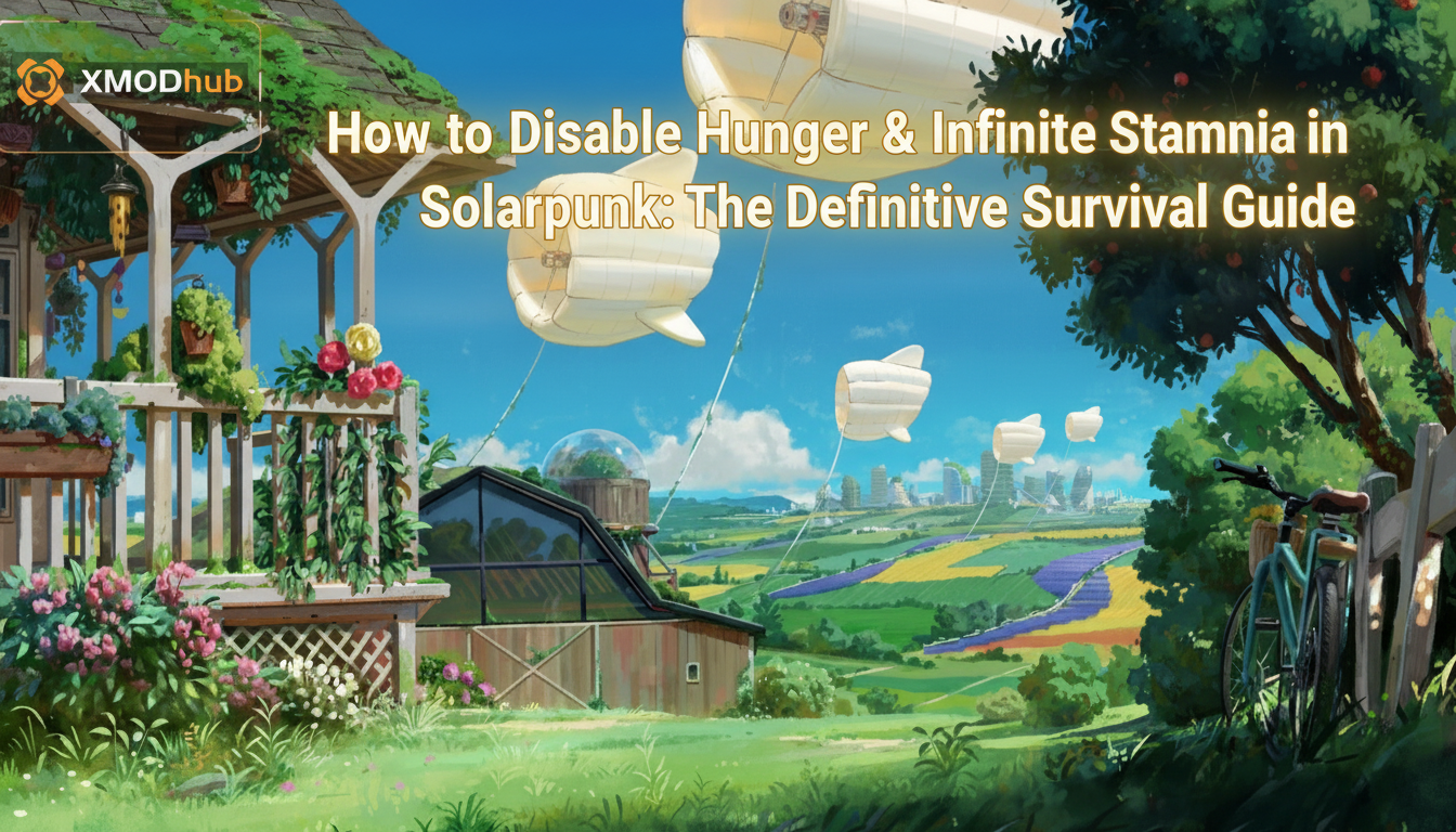 How to Disable Hunger & Infinite Stamina in Solarpunk: The Definitive Survival Guide