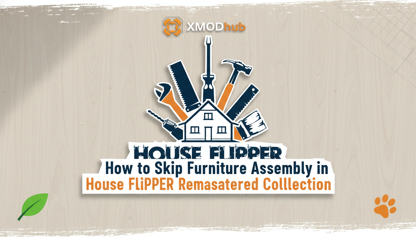 How to Skip Furniture Assembly in House Flipper Remastered Collection