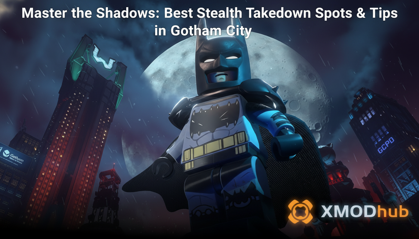 Master the Shadows: Best Stealth Takedown Spots & Tips in Gotham City