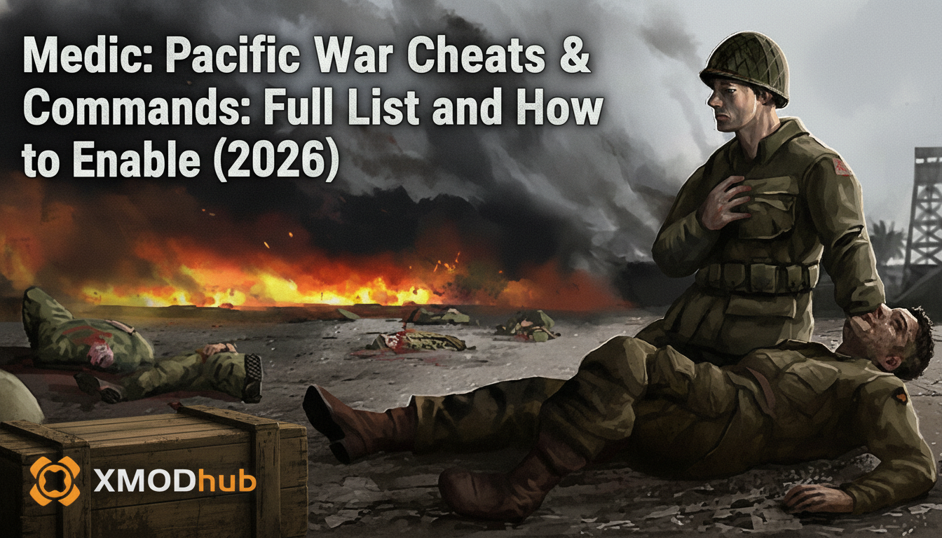 Читы и консольные команды для Medic: Pacific War: полный список и как включить