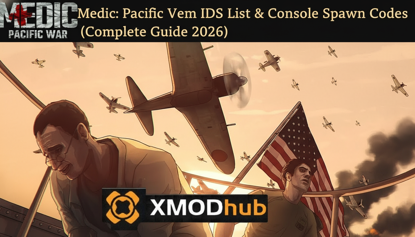Medic: Pacific War item IDs