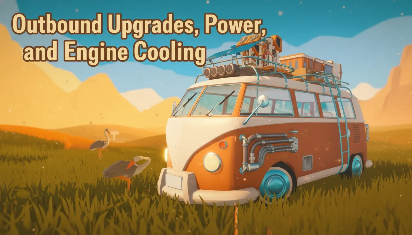 Outbound Upgrades, Power, and Engine Cooling