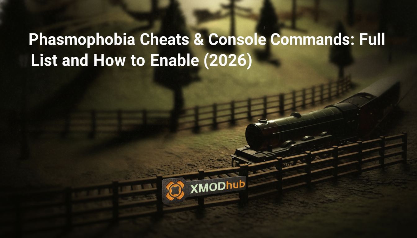 Phasmophobia Cheats & Console Commands: Full List and How to Enable (2026)