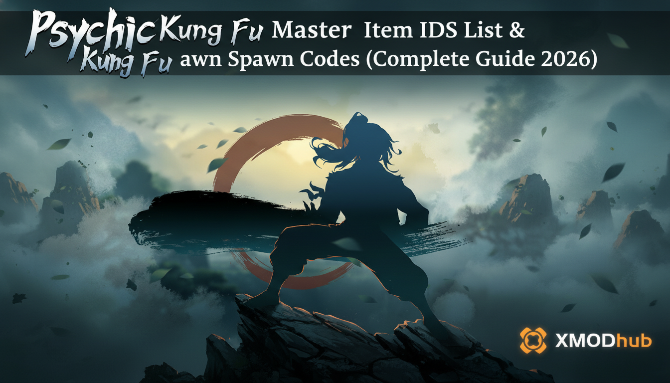 Psychic Kung Fu Master Item IDs List & Console Spawn Codes (Complete Guide 2026)