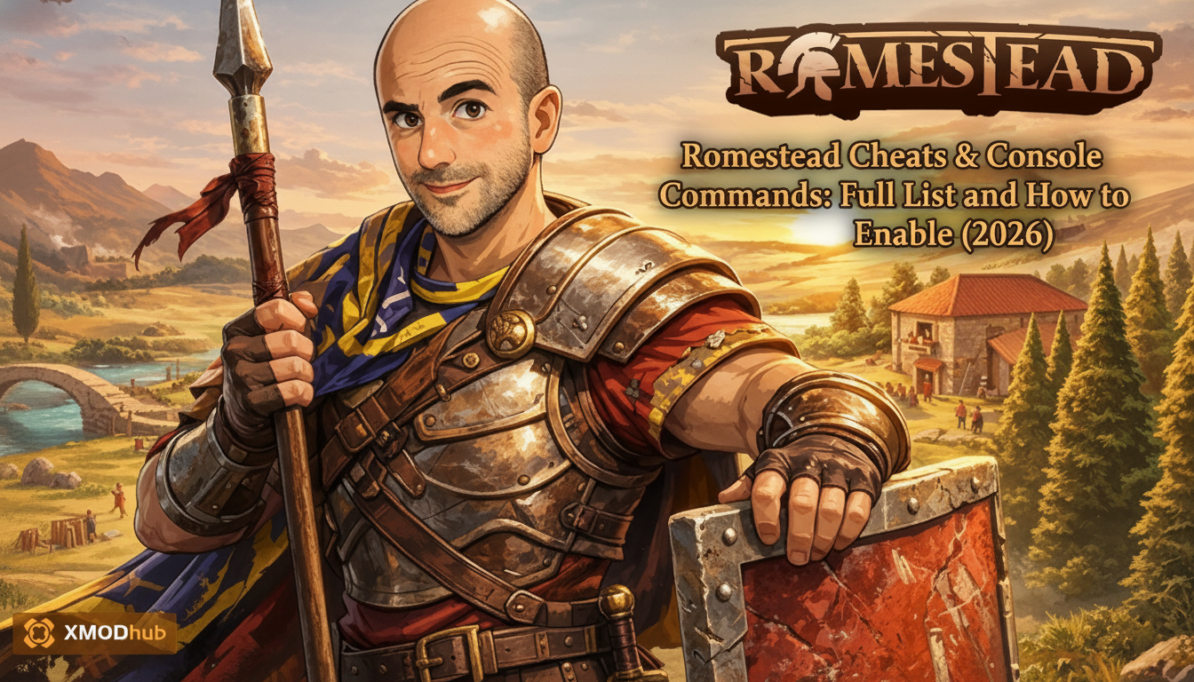 Romestead Cheats & Console Commands: Full List and How to Enable (2026)