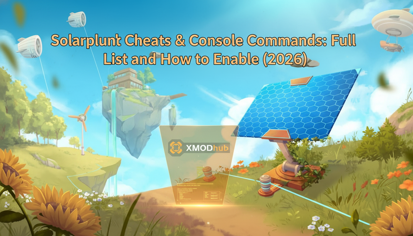 Solarpunk Cheats & Console Commands: Full List and How to Enable