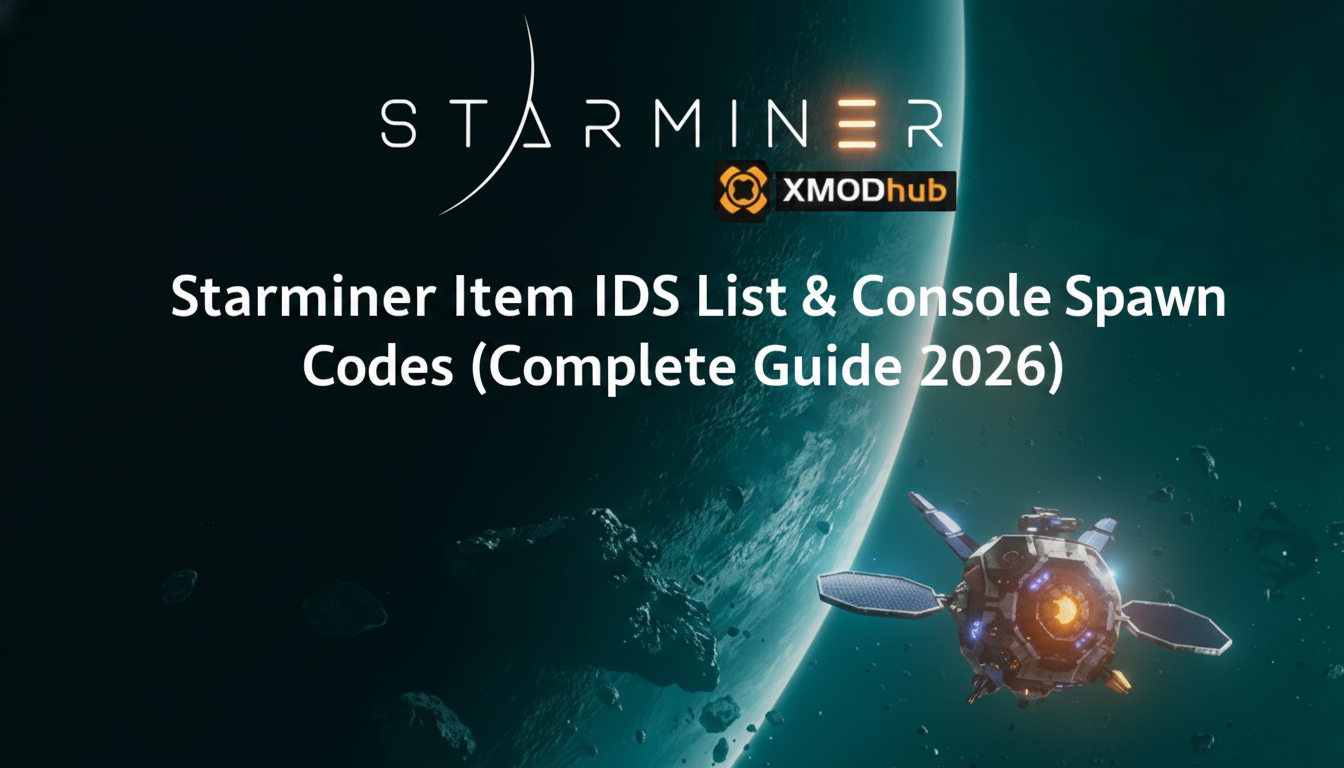 Starminer Item IDs List & Console Spawn Codes (Complete Guide 2026)
