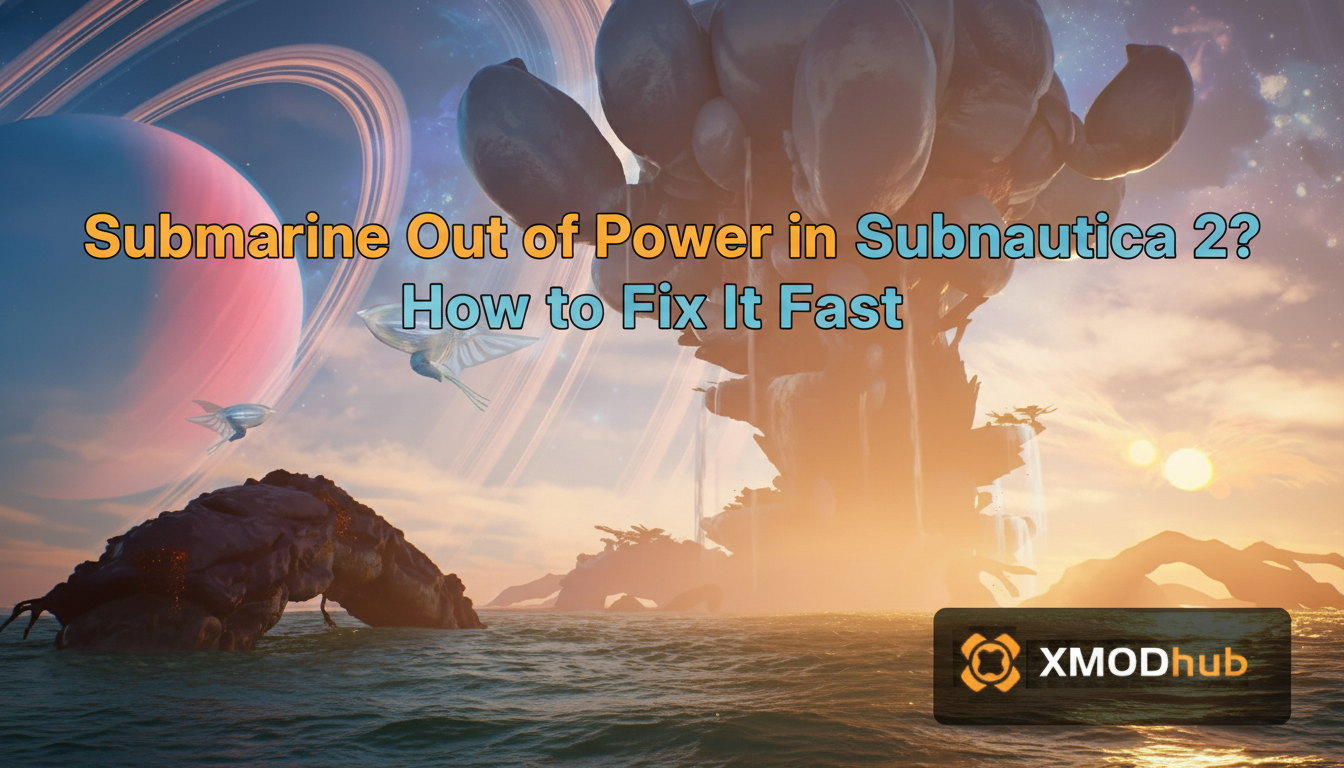 Submarine Out of Power in Subnautica 2? How to Fix It Fast (2026)
