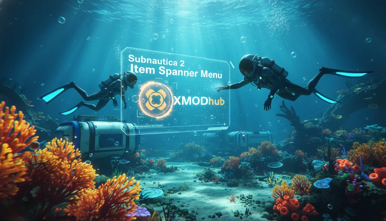 Subnautica 2 Item Spawner Menu: All Console Commands