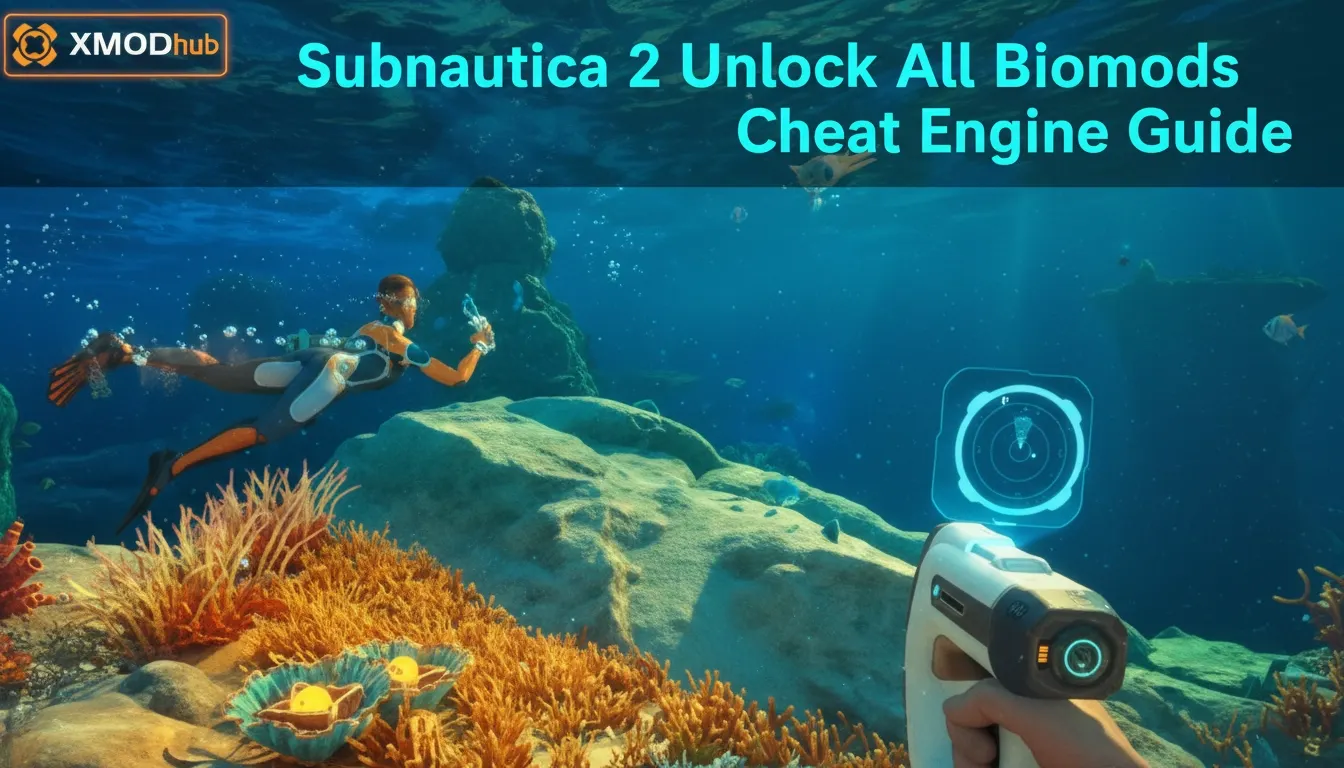Subnautica 2 Unlock All Biomods Cheat Engine Guide