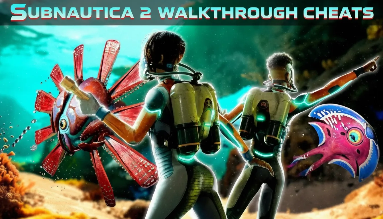 Subnautica 2 Walkthrough Cheats: Survival Guide