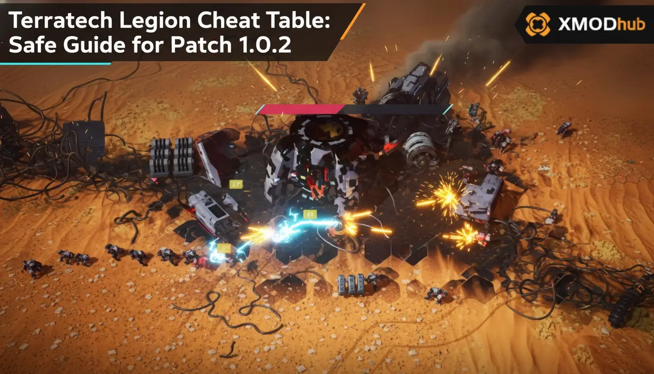 Terratech Legion Cheat Table: Safe Guide for Patch 1.0.2