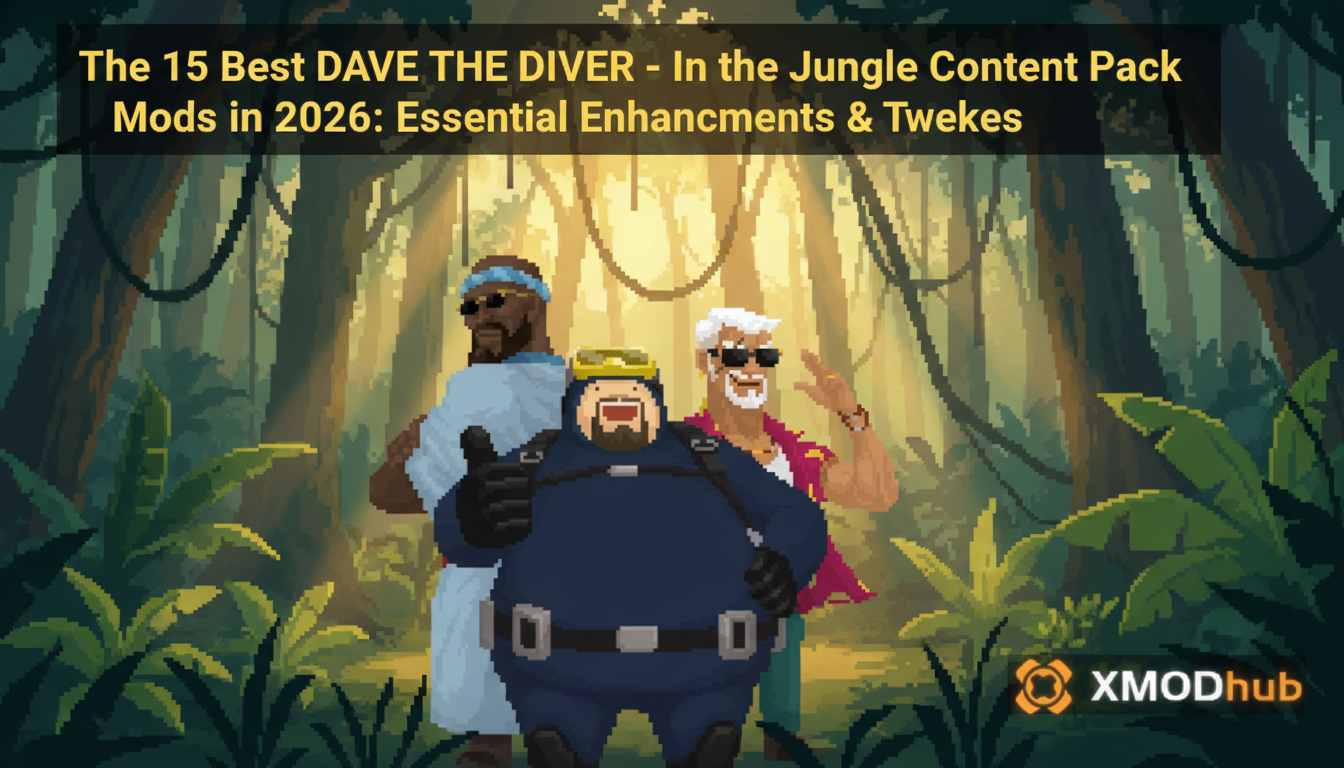 The 15 Best DAVE THE DIVER – In the Jungle Content Pack Mods in 2026: Essential Enhancements & Tweaks