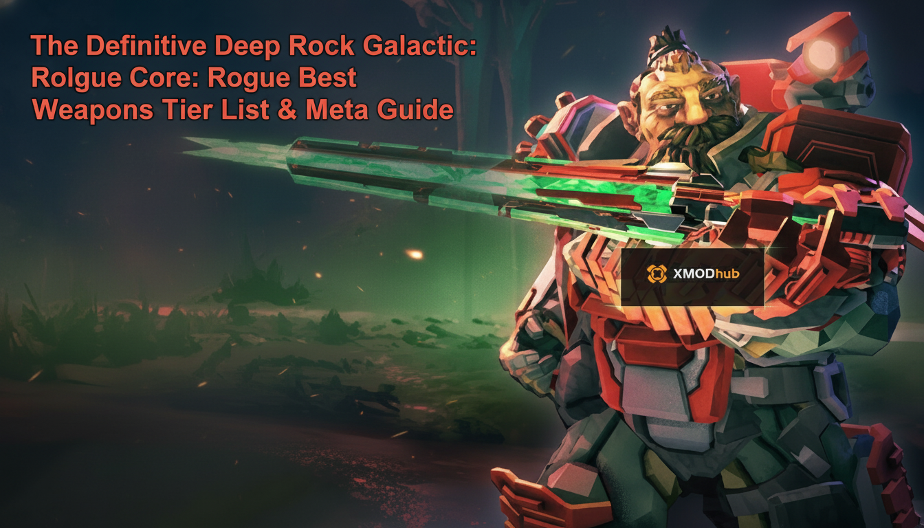 The Definitive Deep Rock Galactic: Rogue Core Best Weapons Tier List & Meta Guide (2026 Edition)