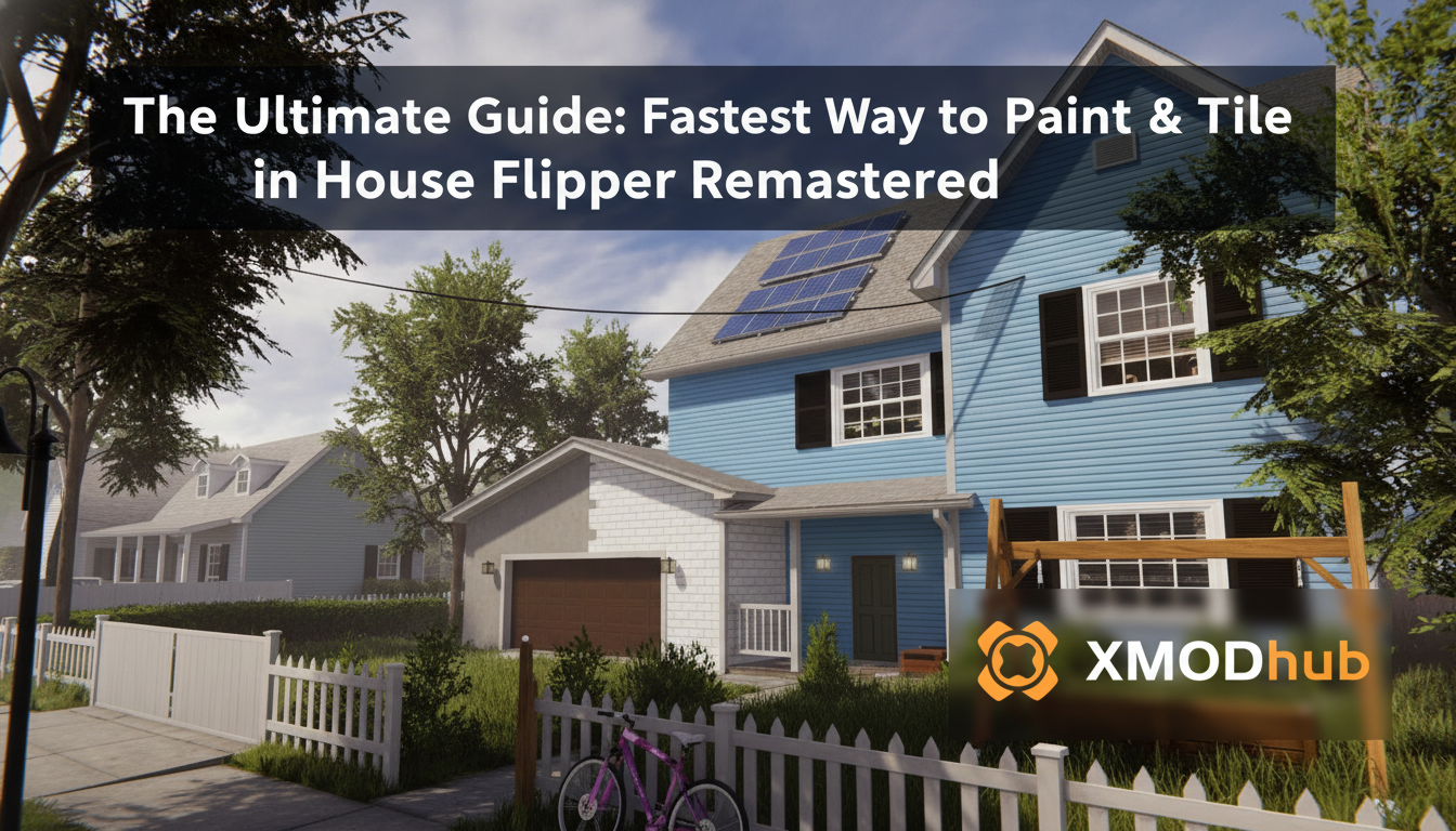 The Ultimate Guide: Fastest Way to Paint & Tile in House Flipper Remastered