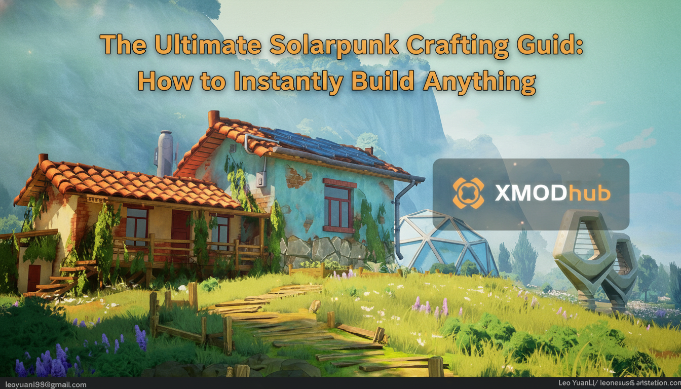 The Ultimate Solarpunk Crafting Guide: How to Instantly Build Anything