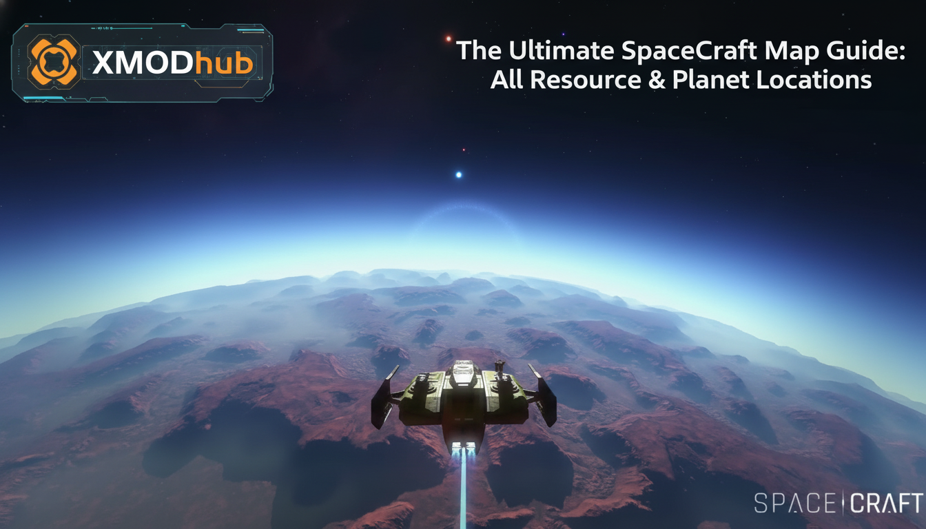The Ultimate SpaceCraft Map Guide: All Resource & Planet Locations
