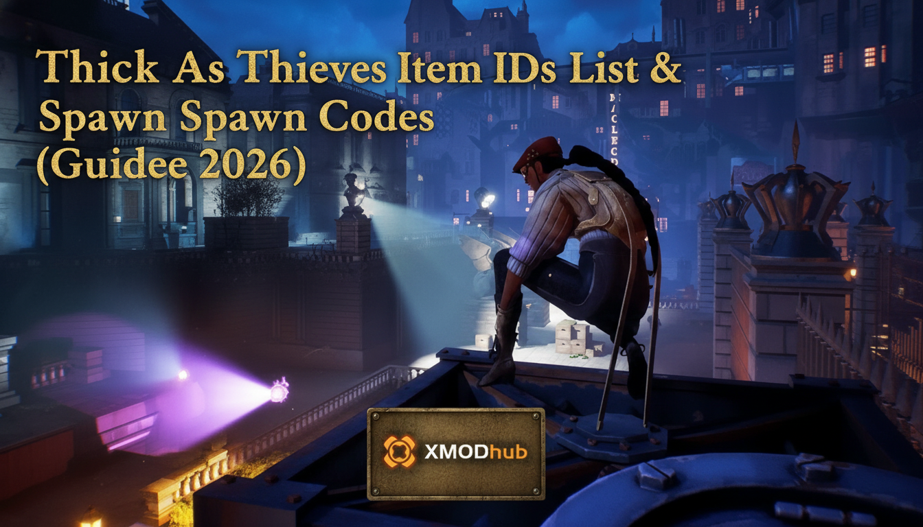 Список ID предметов Thick As Thieves и консольные команды для спавна (Полное руководство 2026)