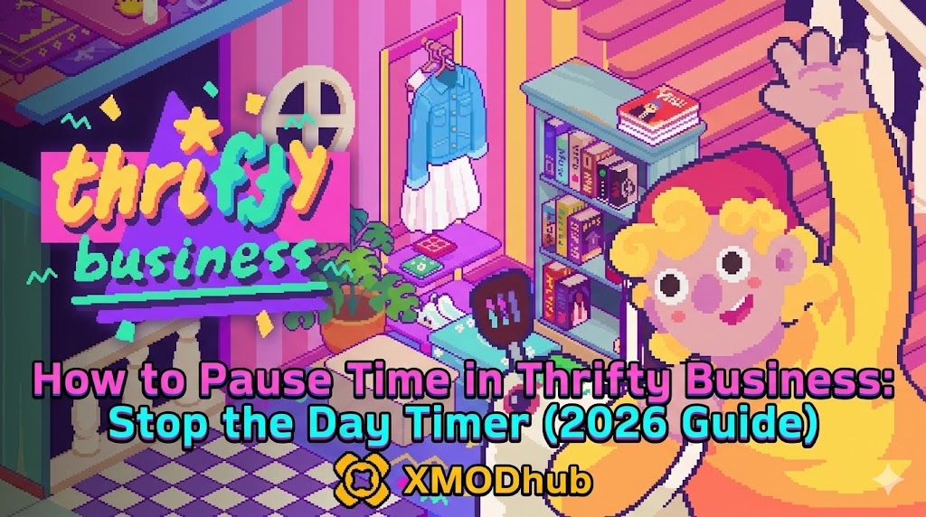 How to Pause Time in Thrifty Business: Stop the Day Timer (2026 Guide)