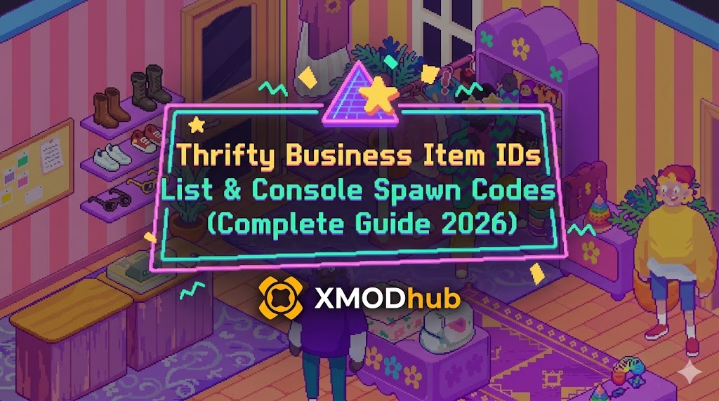 Thrifty Business Item IDs List & Console Spawn Codes (Complete Guide 2026)