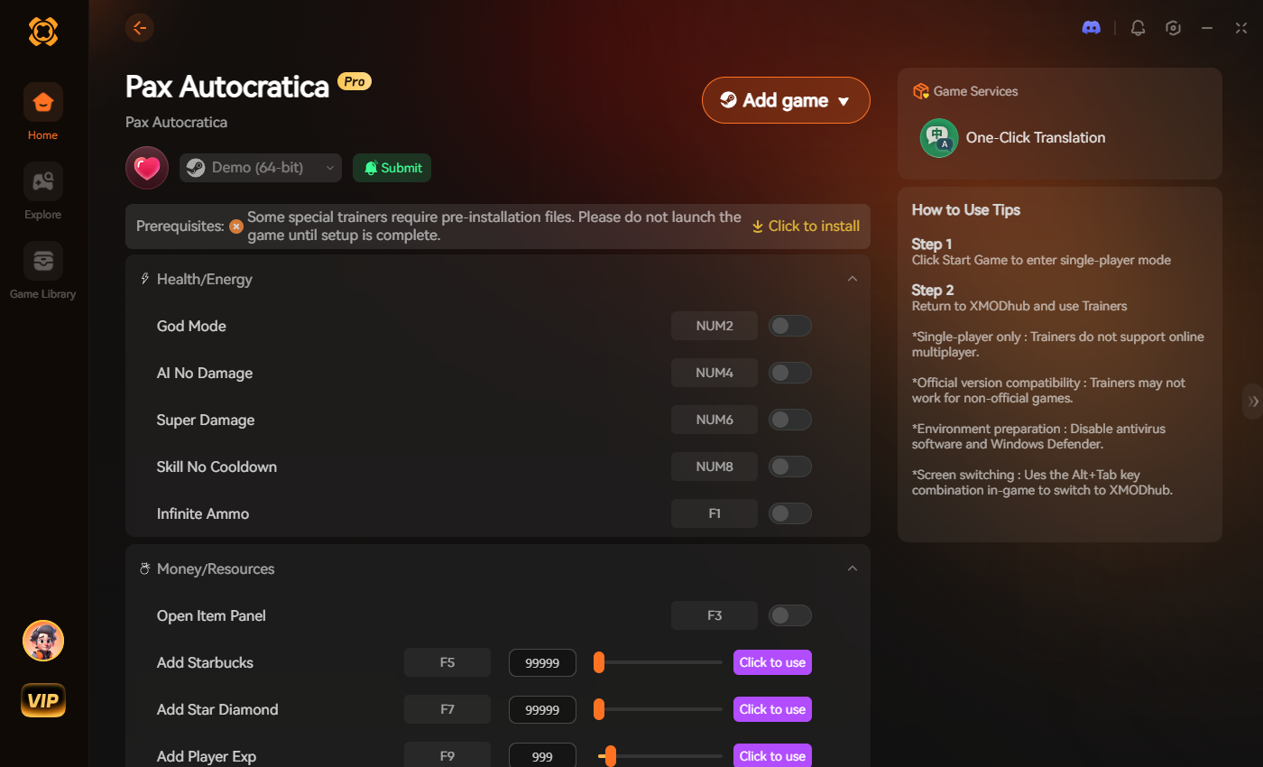 Pax Autocratica mods