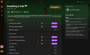 Choose XMODHUB for Everything is Crab