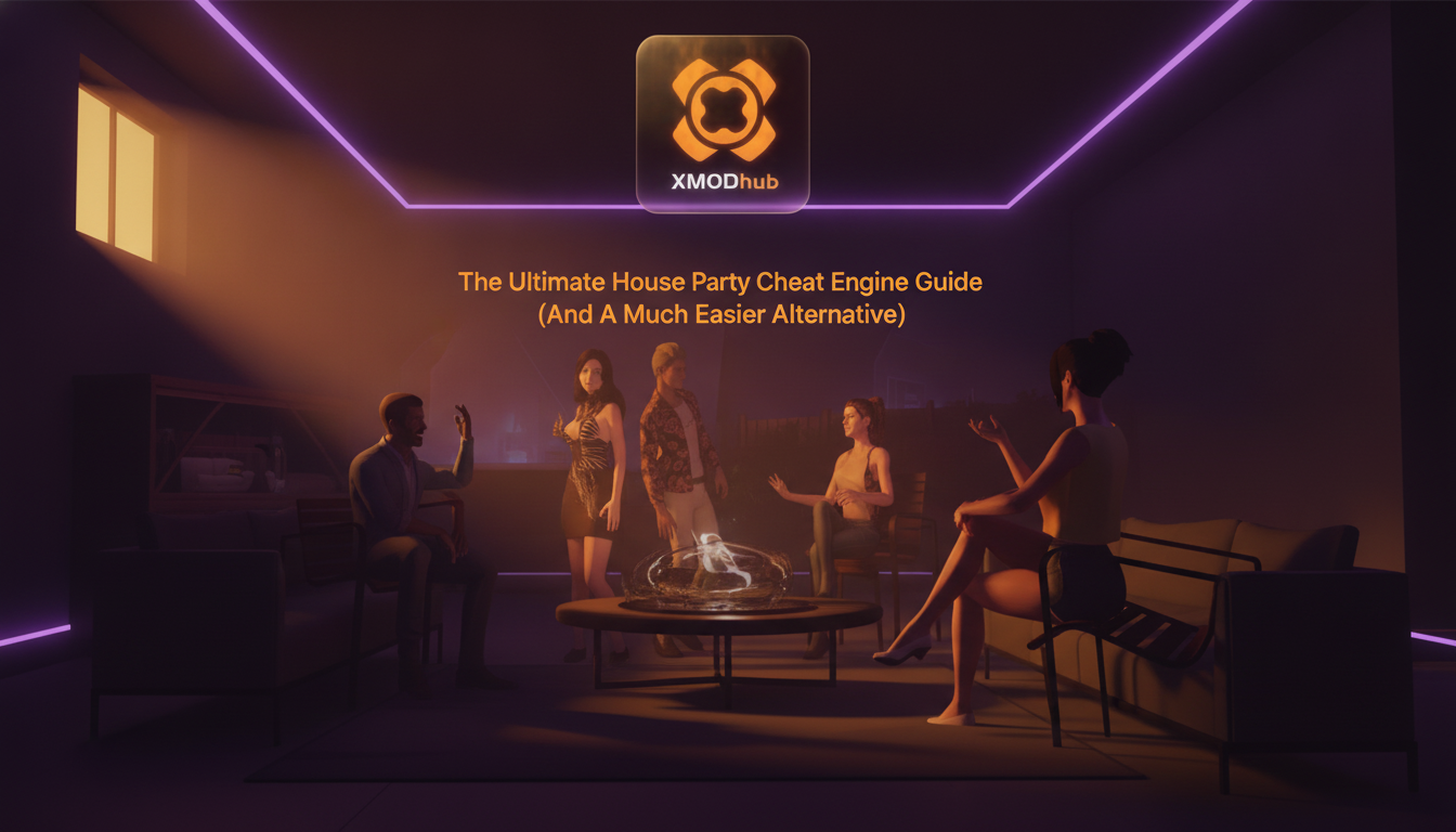 XMODhub guide: The Ultimate House Party Cheat Engine Guide & Alternative.