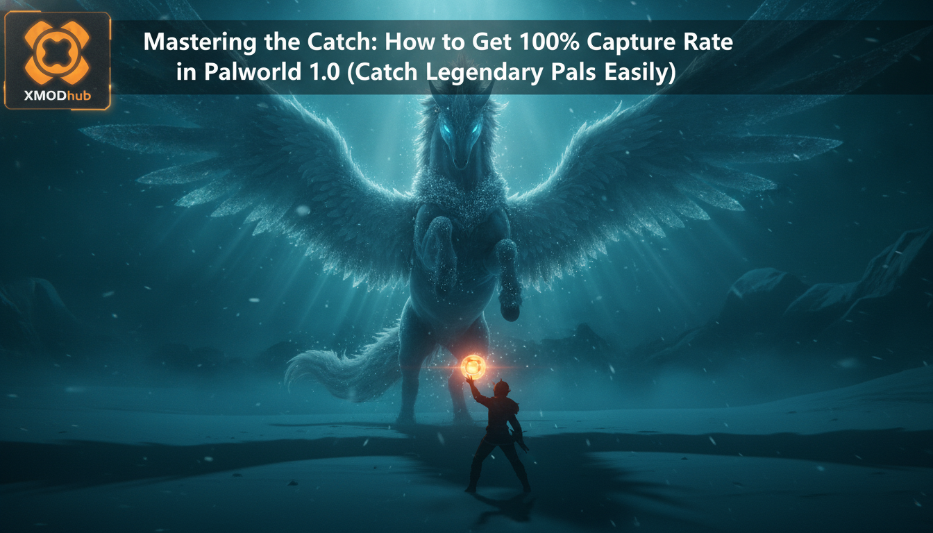 Mastering the Catch: How to Get 100% Capture Rate in Palworld 1.0 (Catch Legendary Pals Easily)