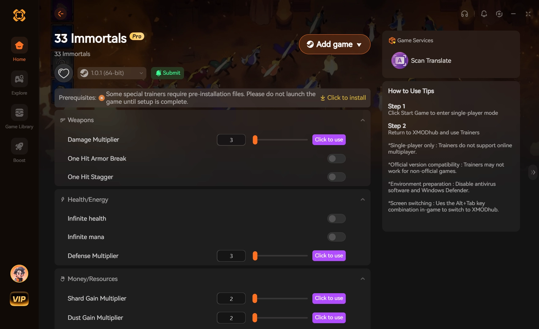 33 Immortals Cheats PC: Safe Offline Trainer Guide