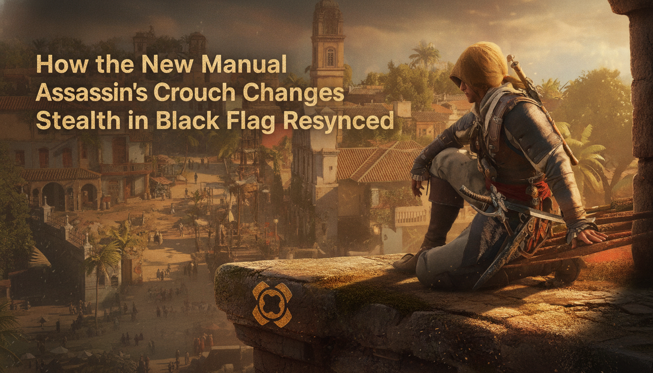 How the New Manual Crouch Changes Stealth in Assassin’s Creed Black Flag Resynced