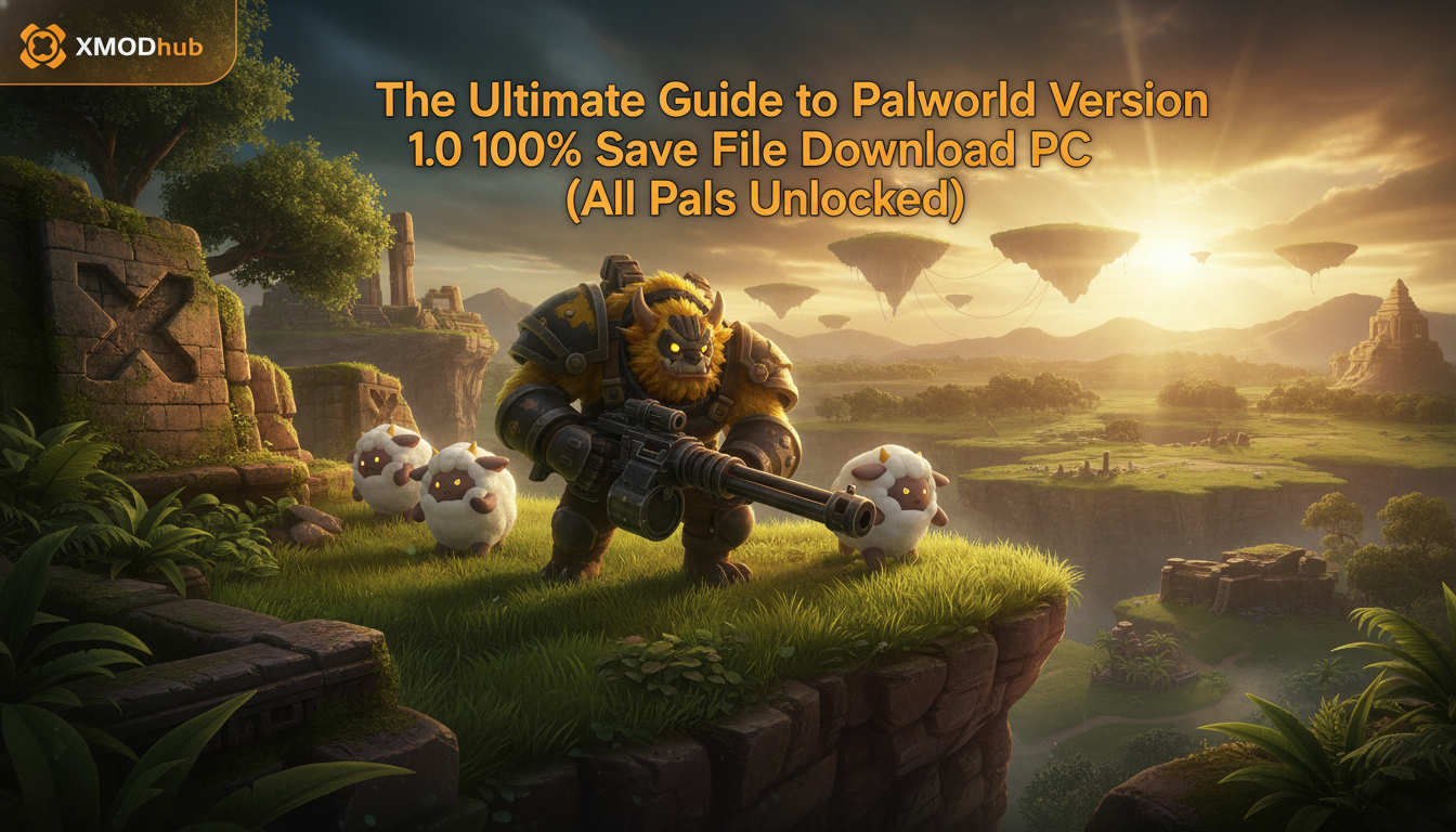 The Ultimate Guide to Palworld Version 1.0 100% Save File Download PC (All Pals Unlocked)